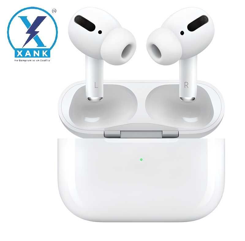 APPLE XANC Air-pods Pro with Wireless Charging Case with Sensor Enabled Bluetooth Headset (White, True Wireless)