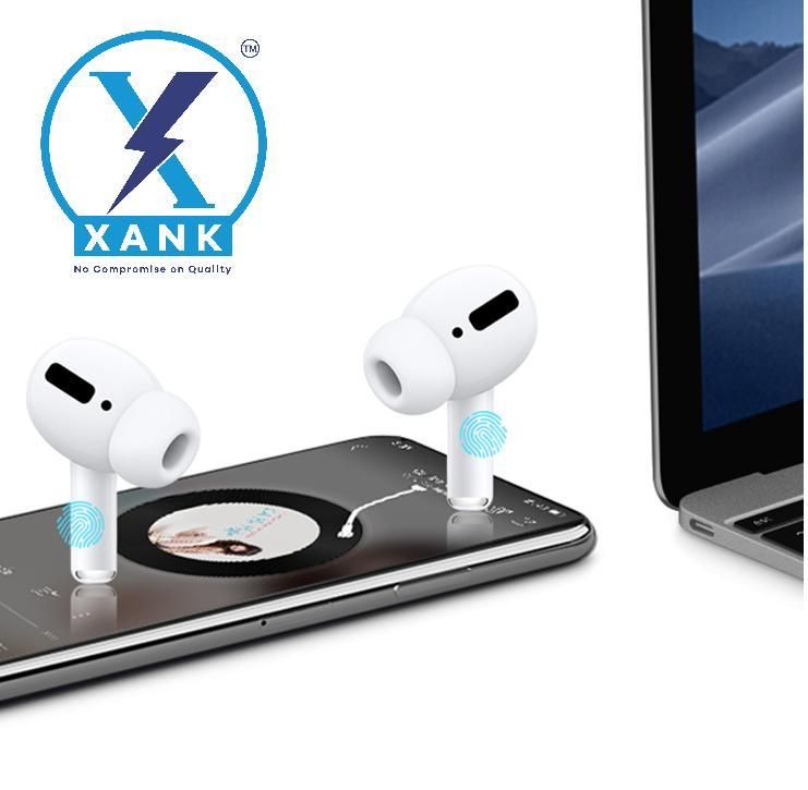 APPLE XANC Air-pods Pro with Wireless Charging Case with Sensor Enabled Bluetooth Headset (White, True Wireless)