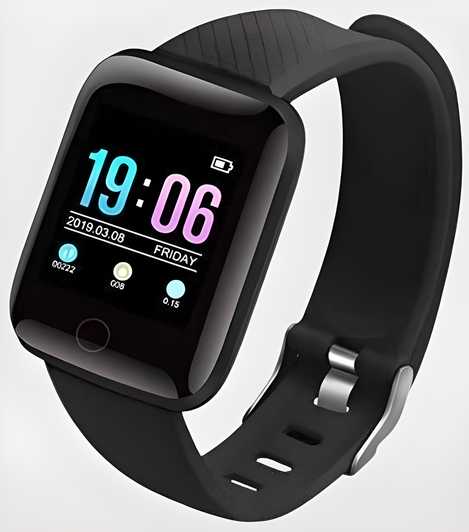 ID116 DIGITAL SMART WATCH Plus Smart Fitness Smartwatch