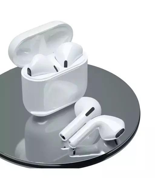 APPLE Pro 4 Earbuds-Bluetooth Headset (Multicolour, True Wireless)IOS/ANDROID