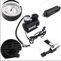 Electric Air Compressor Inflator Pump for car, Bike, tubeless tyre. 12V 300 PSI air Pump for Bicycle, Football, Basketball