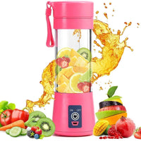 Portable Electric 6 Blade USB Juice Maker (380 ml)