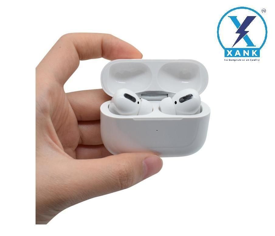 BOAT XANK Air-pods Pro with Wireless Charging Case with Sensor Enabled Bluetooth Headset (White, True Wireless)