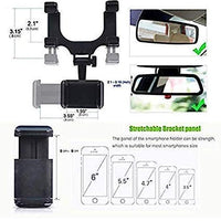 Rearview Mirror Phone Holder for Car