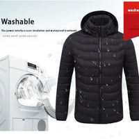 21 Areas Smart Switch USB Electric Heated Jacket Men's Women's