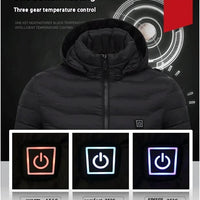 21 Areas Smart Switch USB Electric Heated Jacket Men's Women's