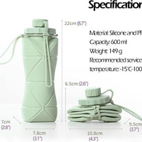Folding Silicone Water Bottle