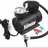 Electric Air Compressor Inflator Pump for car, Bike, tubeless tyre. 12V 300 PSI air Pump for Bicycle, Football, Basketball