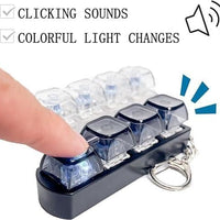 Keyboard Fidget Keychain