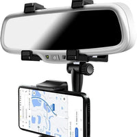 Rearview Mirror Phone Holder for Car