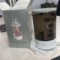 Make Up Brush Cleaner,Electric Brush Cleaner, USB Rechargeable Automatic Deep Cosmetic Cleaning Device