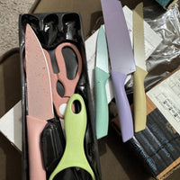 6 Pieces Kitchen Knife Set